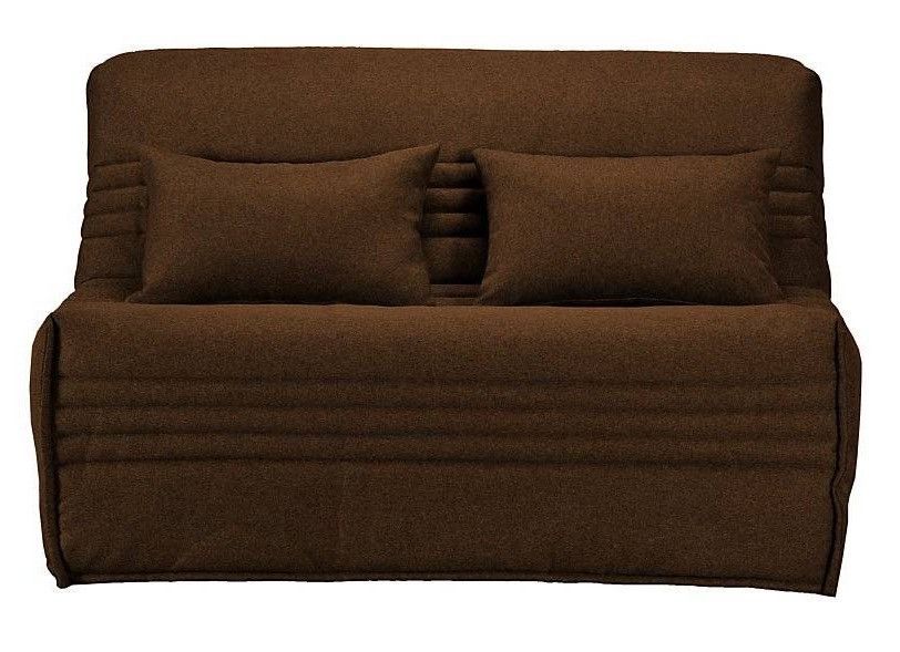 Banquette BZ tissu 140x200 cm matelas Bultex 15 cm Celia - Photo n°1