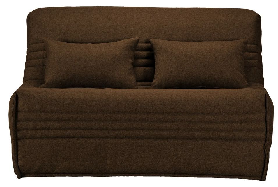 Banquette BZ tissu 140x200 cm matelas Bultex 15 cm Celia - Photo n°1