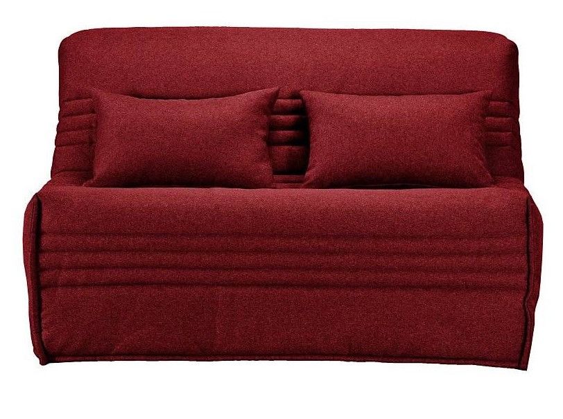 Banquette BZ tissu 140x200 cm matelas Bultex 15 cm Celia - Photo n°1