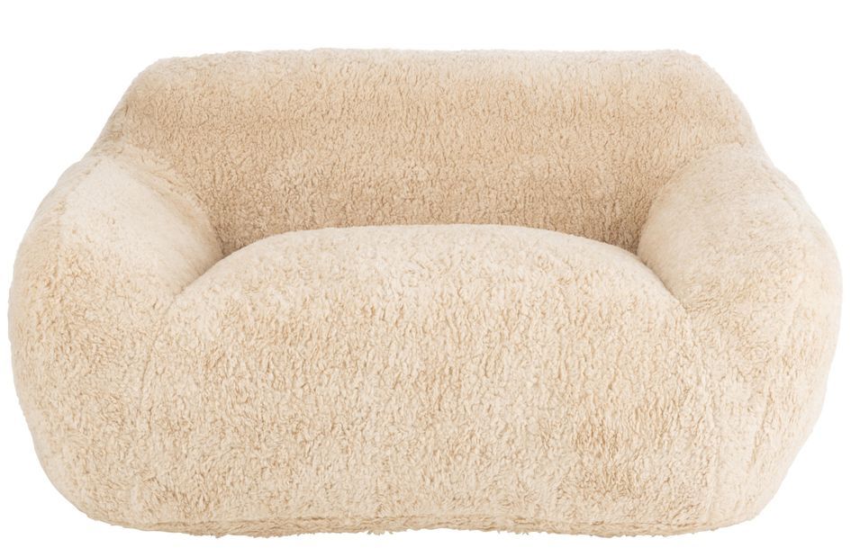 Banquette design KUTY 152 cm - Luxe et douceur avec effet peluche - Photo n°1