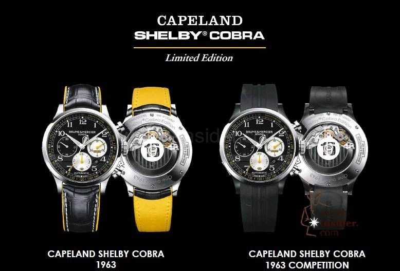 Baume & Mercier capeland 10282 Shelby Cobra 1963 - Photo n°1