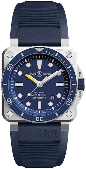 Bell & Ross BR0392-D-BU-ST_SRB - Photo n°1