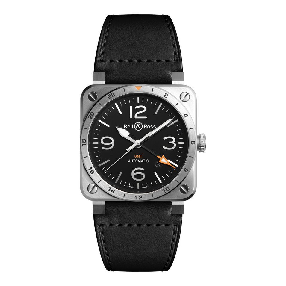 Bell & Ross Gmt BR0393-GMT-ST-SCA - Photo n°1