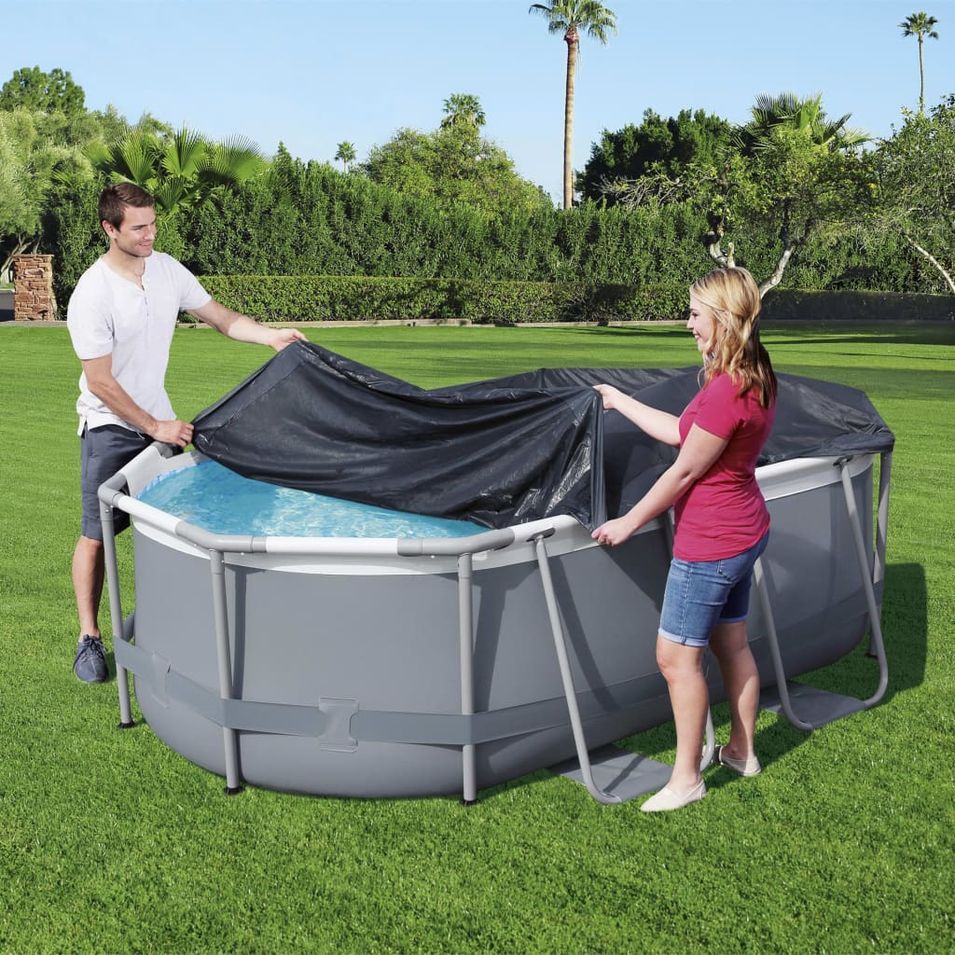 Bestway Couverture de piscine Flowclear 300x200 cm - Photo n°1