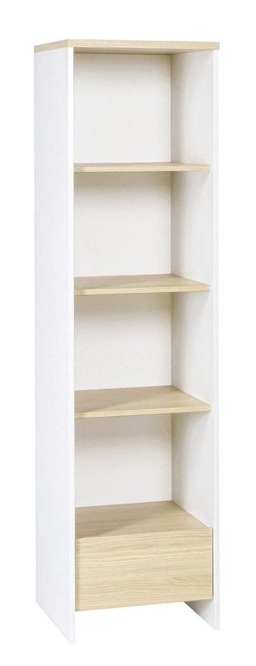 Bibliothèque bébé bois blanc et chêne clair Vicky - Photo n°1