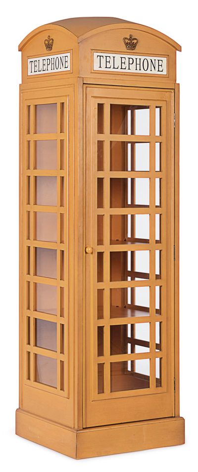 Bibliothèque en bois de sapin jaune 4 niveaux Liami L 53 cm - Photo n°1