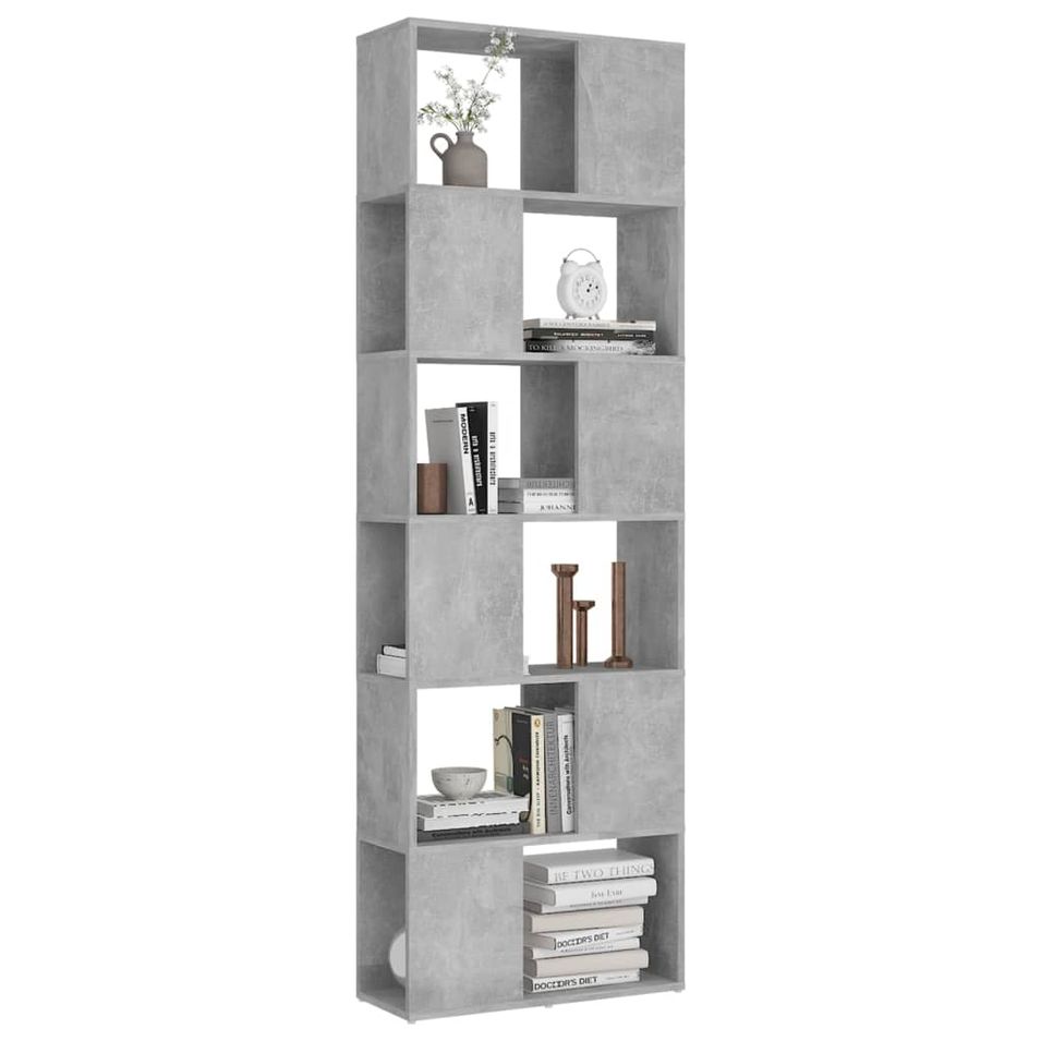 Bibliothèque séparateur en bois Makona 60 cm - Simple et moderne - Photo n°1