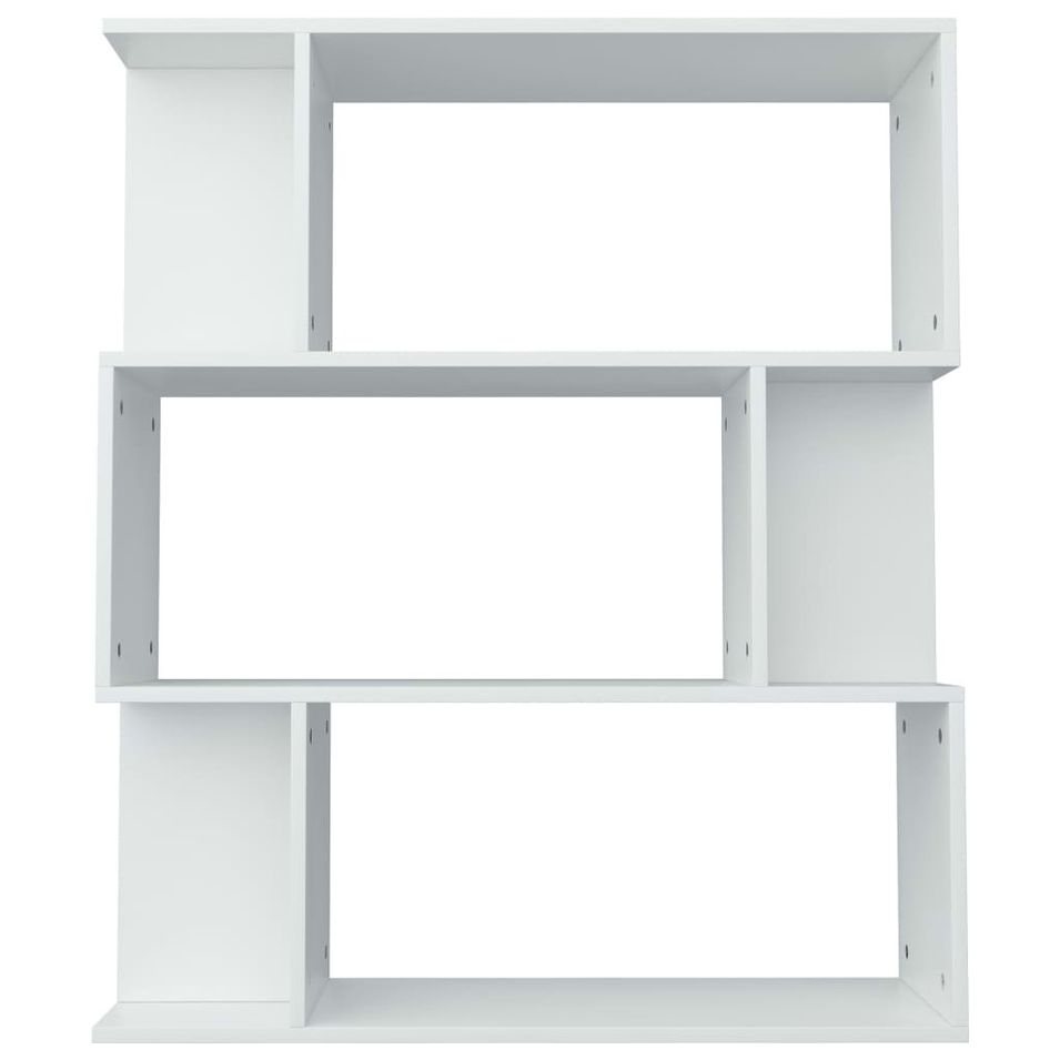 Bibliothèque séparateur en bois Mikola 80 cm - Simple et moderne - Photo n°1