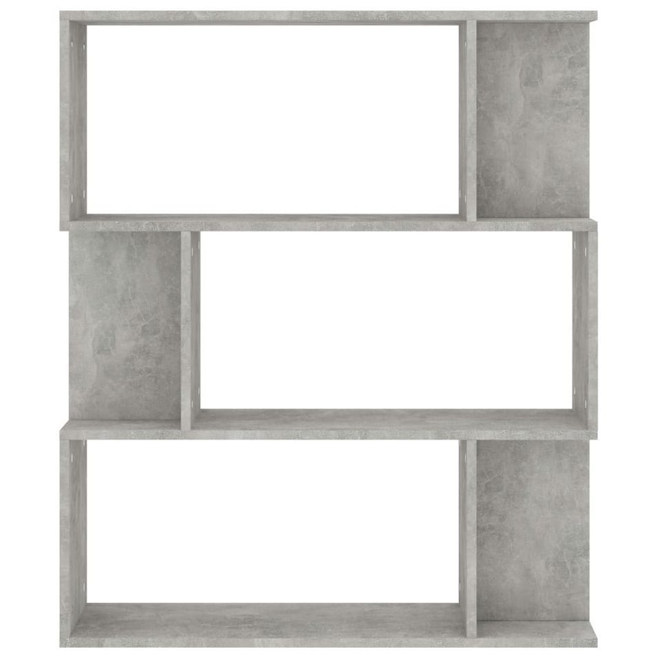 Bibliothèque séparateur en bois Mikola 80 cm - Simple et moderne - Photo n°1