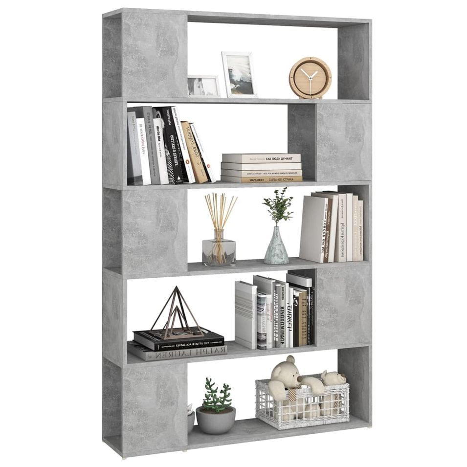 Bibliothèque séparateur en bois Studika 100 cm - Sobre et moderne - Photo n°1