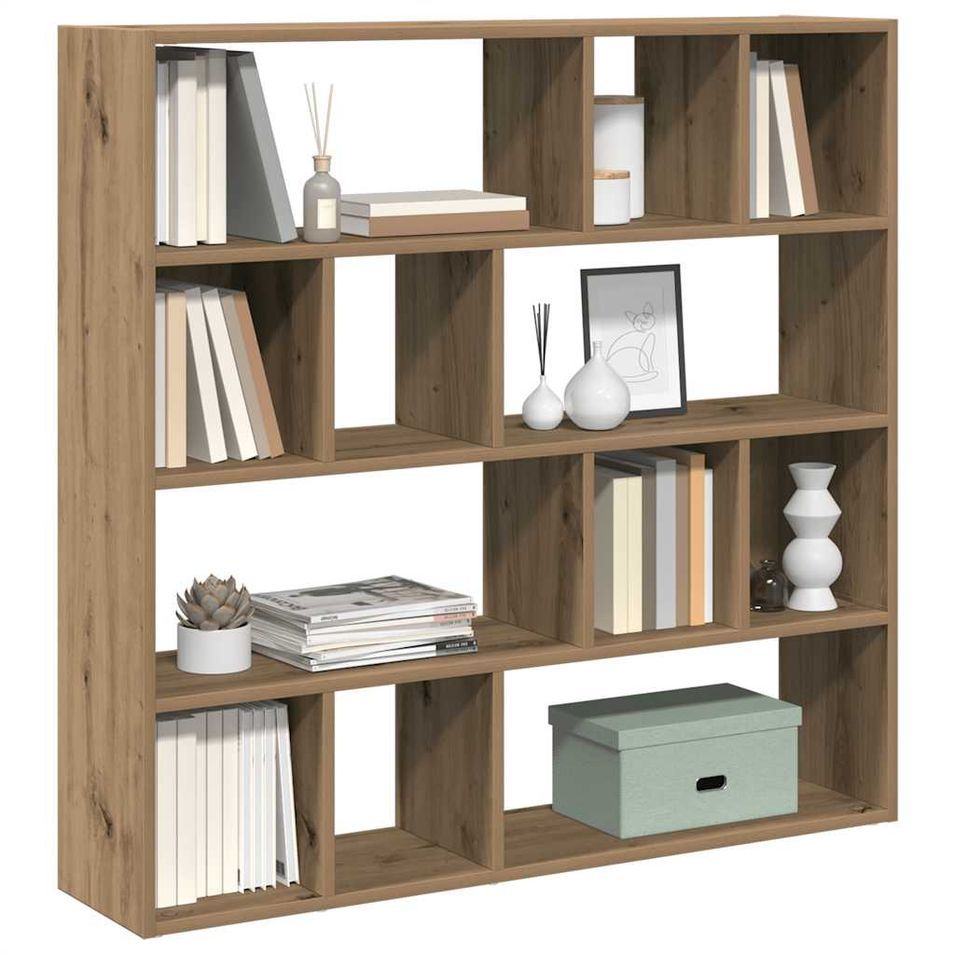 Bibliothèque séparateur en bois Vogua 105 cm - Moderne et polyvalente - Photo n°1