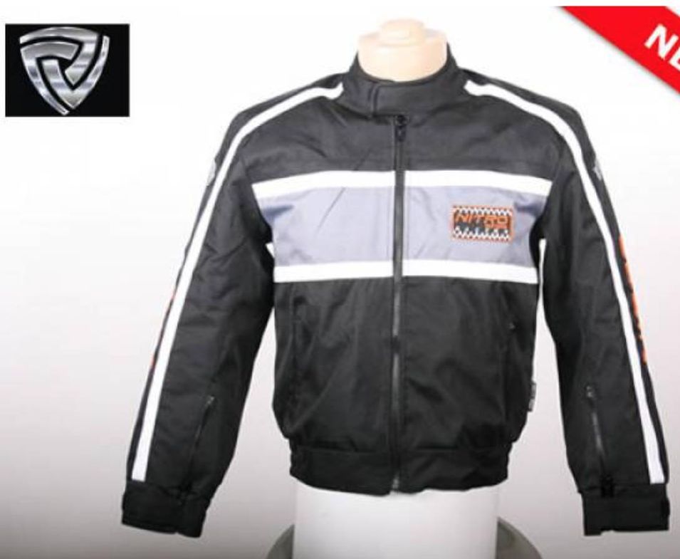 Blouson cross enfant noir Nitro Racing - Photo n°1