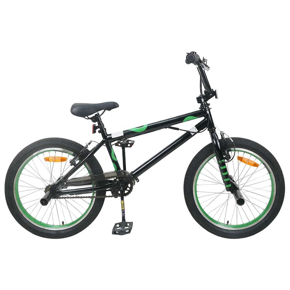 BMX 20 Pouces pour les plus de 9 ans Noir - Photo n°1