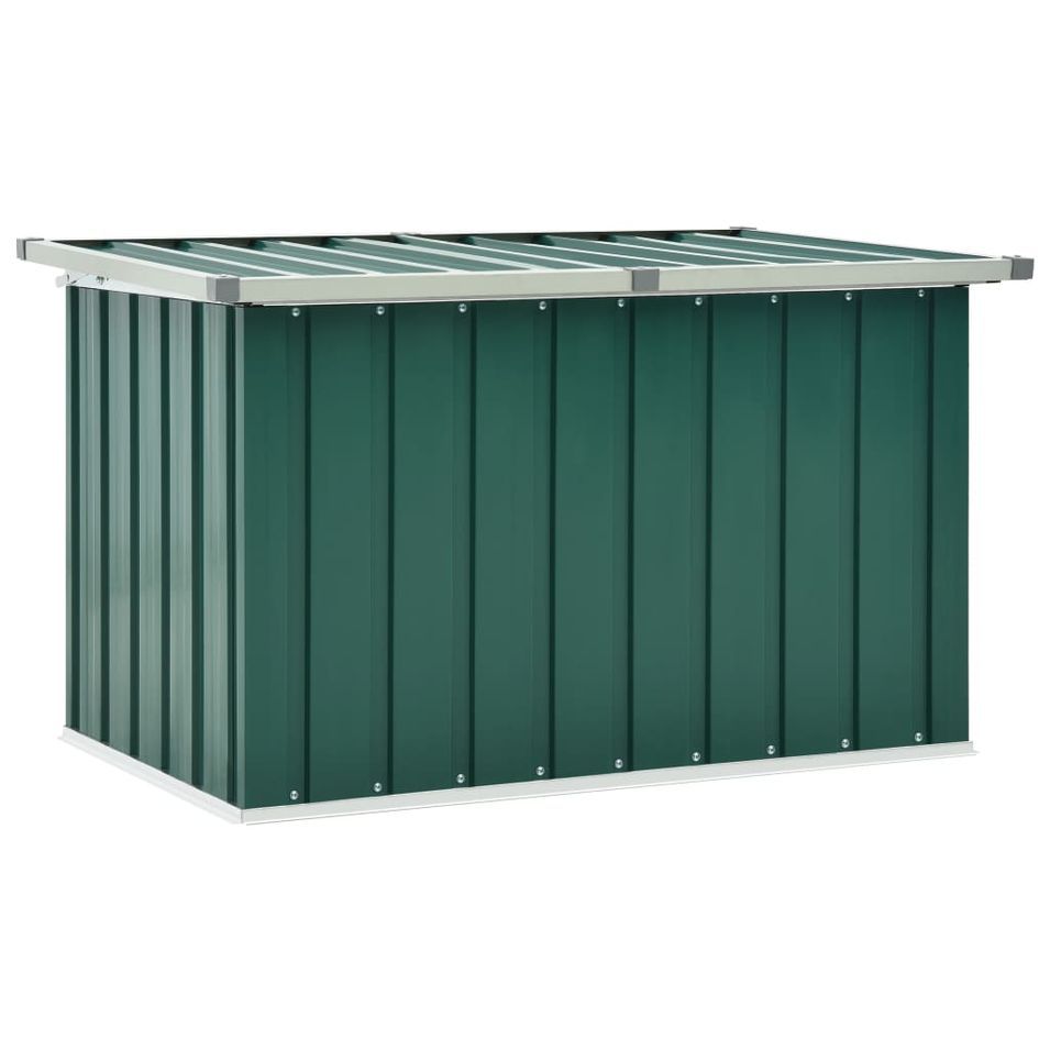 Boîte de rangement de jardin Vert 109x67x65 cm - Photo n°1