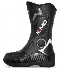 Bottes enfant moto cross Kimo Racing noir - Photo n°1