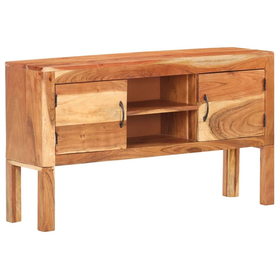 Buffet 116x30x66 cm Bois d'acacia massif - Photo n°1