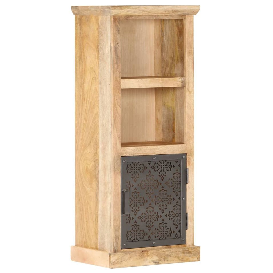 Buffet avec porte 45x32x110 cm Bois de manguier solide - Photo n°1
