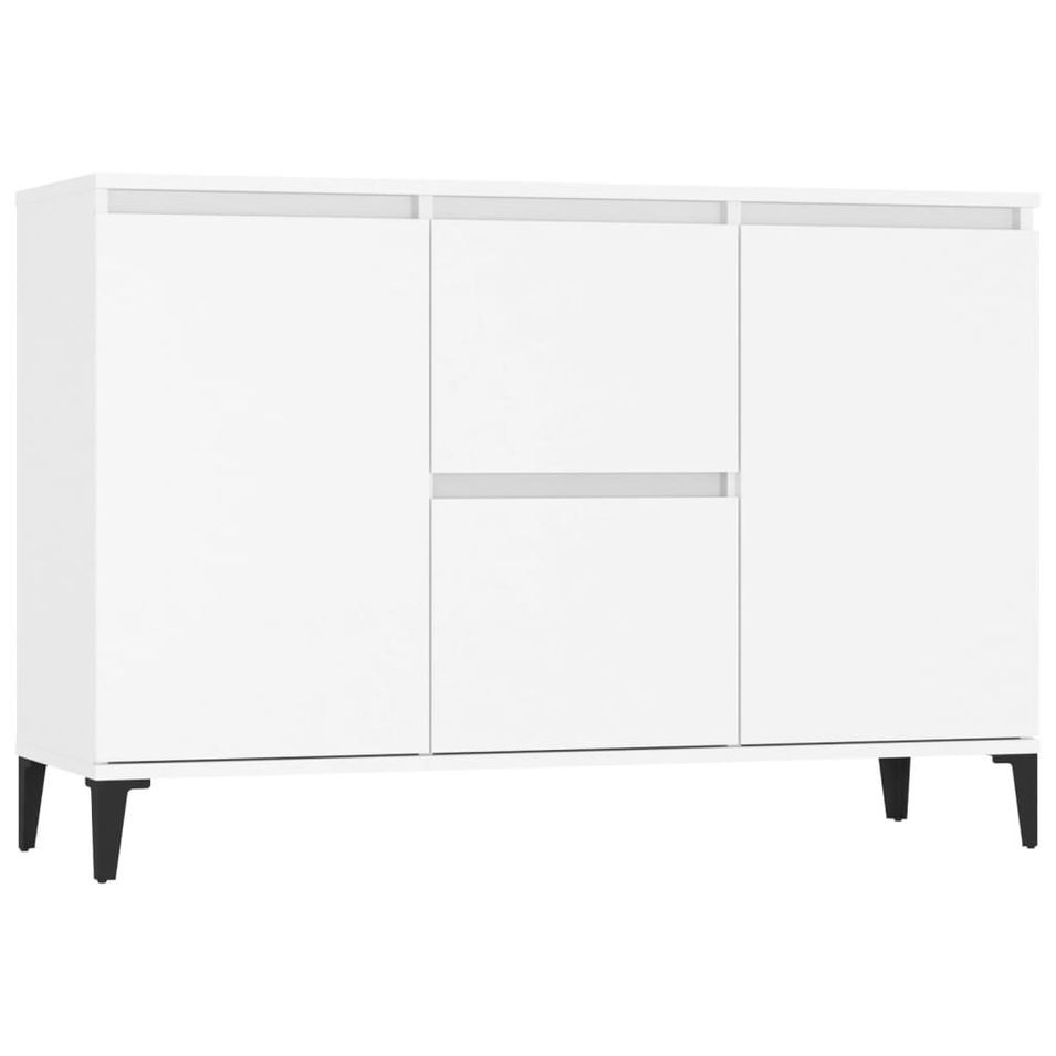Buffet Blanc 104x35x70 cm - Photo n°1