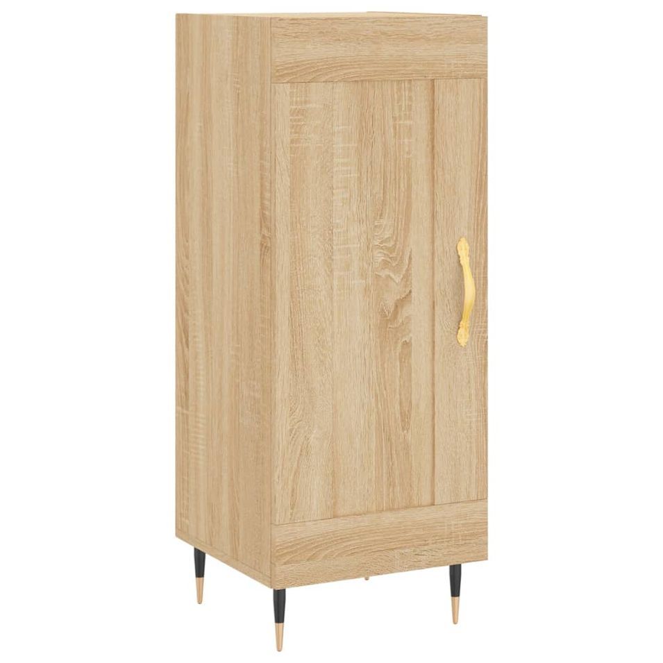 Buffet Chêne sonoma 34,5x34x90 cm Bois d'ingénierie - Photo n°1