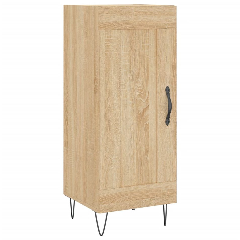 Buffet Chêne sonoma 34,5x34x90 cm Bois d'ingénierie - Photo n°1