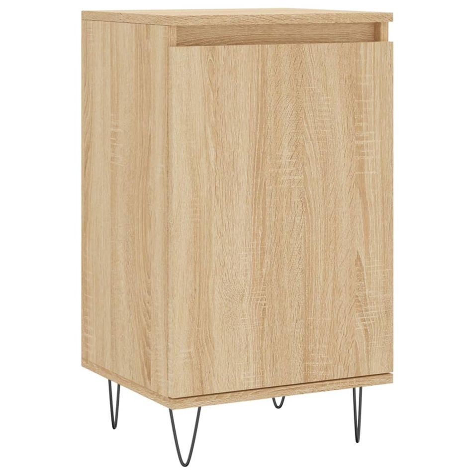 Buffet chêne sonoma 40x35x70 cm bois d'ingénierie - Photo n°1