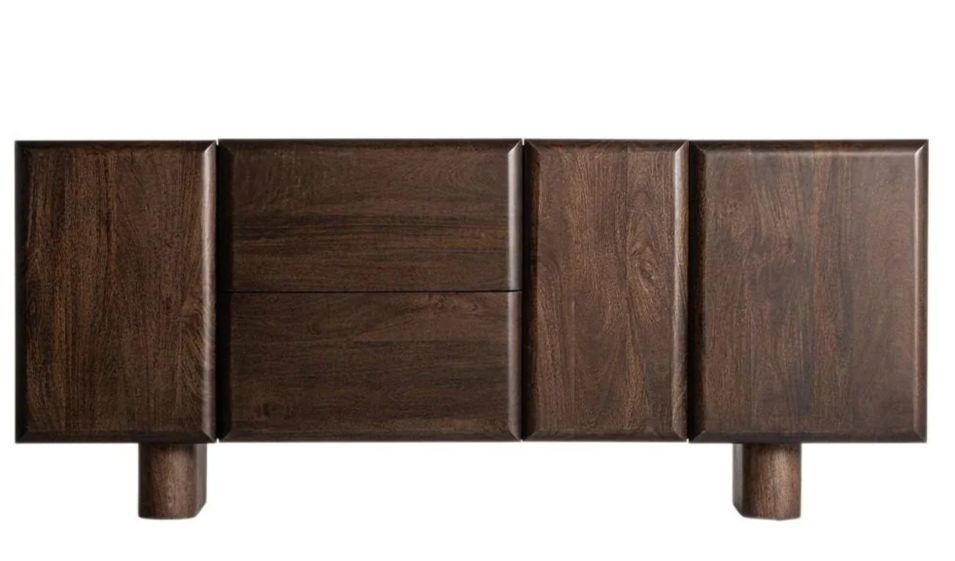 Buffet en manguier brun CRAIGH - Photo n°1