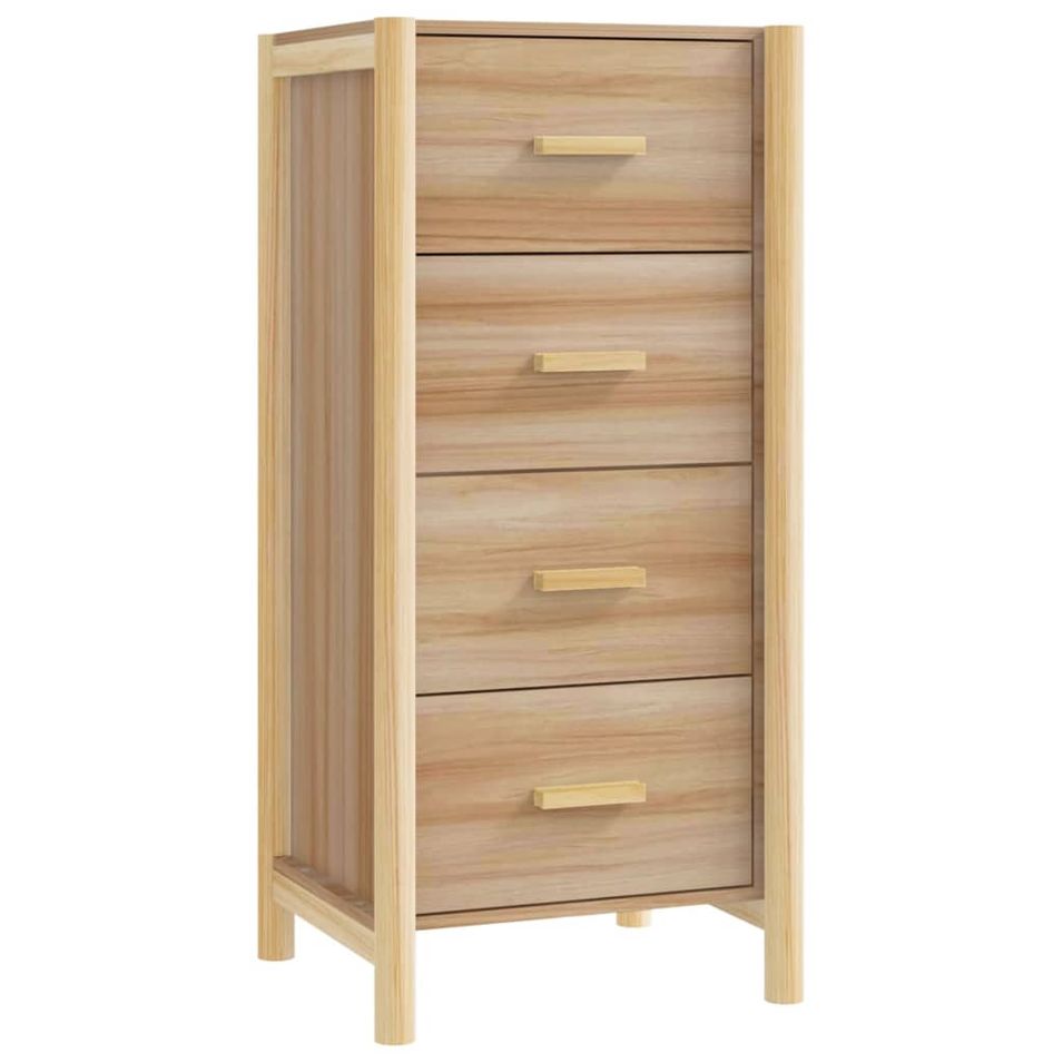 Buffet haut 42x38x90 cm Bois d'ingénierie - Photo n°1