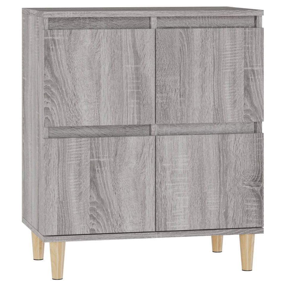 Buffet Sonoma gris 60x35x70 cm Bois d'ingénierie - Photo n°1