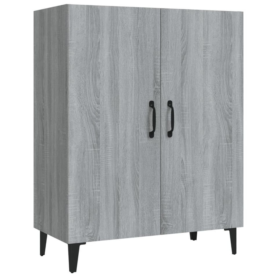 Buffet Sonoma gris 70x34x90 cm Bois d'ingénierie - Photo n°1