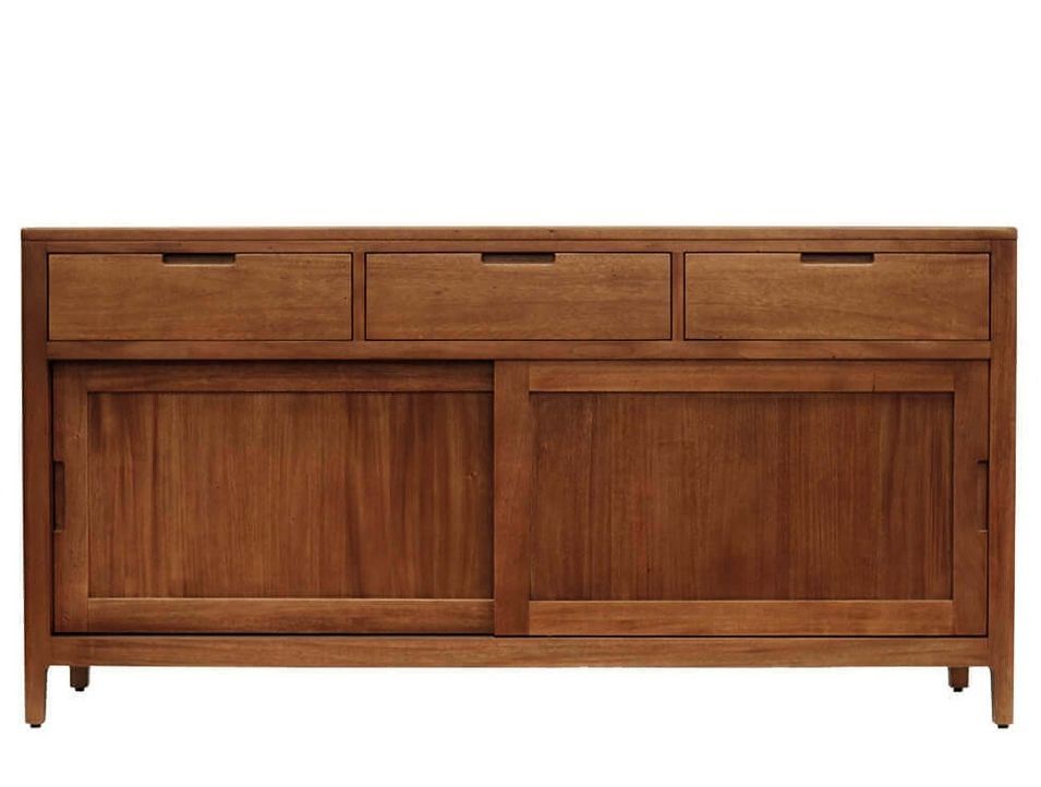 Buffet VALENCIA – Bois massif d’acajou – 170 cm - Photo n°1