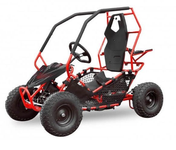 Buggy enfant 1000W Crosser rouge - Photo n°1