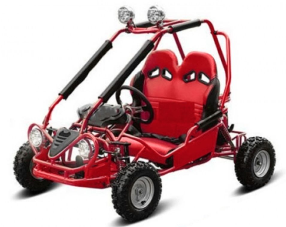 Buggy enfant 50cc automatique Sport rouge - Photo n°1