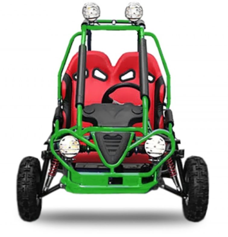 Buggy enfant 50cc automatique Sport vert - Photo n°1