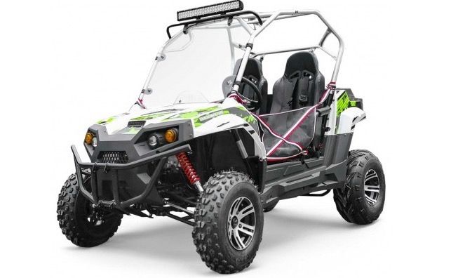 Buggy UTV 200cc enfant 2 places Jul Blanc - Photo n°1