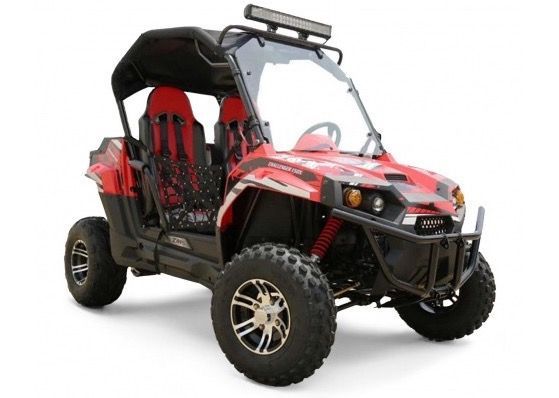 Buggy UTV 200cc enfant 2 places Jul rouge - Photo n°1