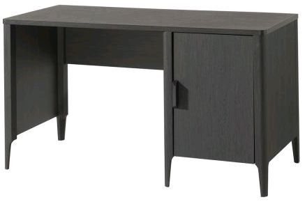 bureau 1 porte frêne noir Azalea - Photo n°1