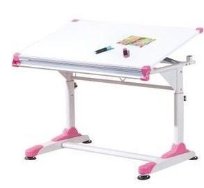 Bureau inclinable rose Emily - Photo n°1