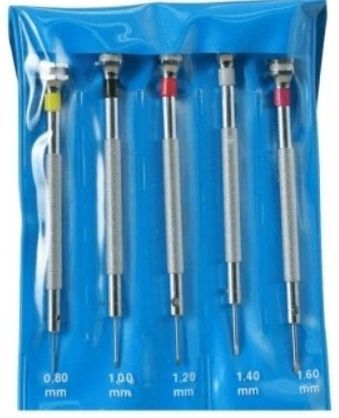 Bustina 5 Giraviti (0.6, 0.8, 1.0, 1.2, 1.4mm) - 5 Precision Screwdrivers Kit (0.6, 0.8, 1.0, 1.2, 1.4mm) 35472 - Photo n°1