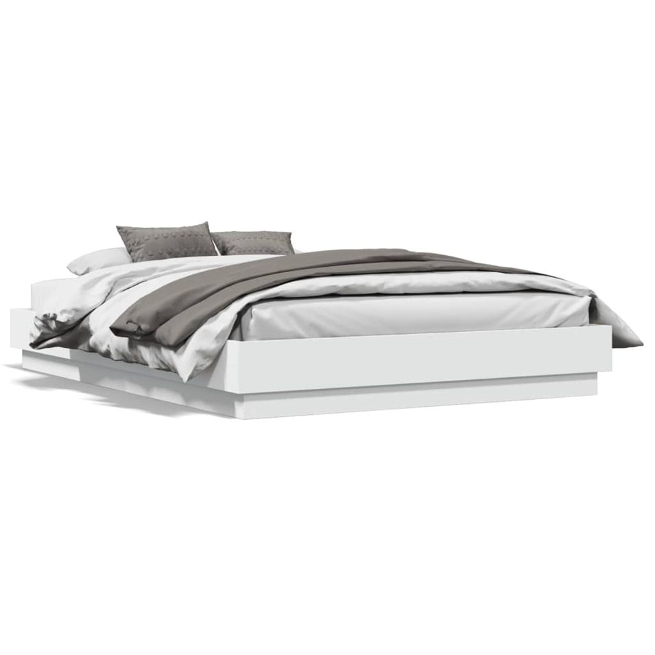 Cadre de lit 23 cm en bois Korina – Élevez le confort de votre chambre avec modernité - Photo n°1