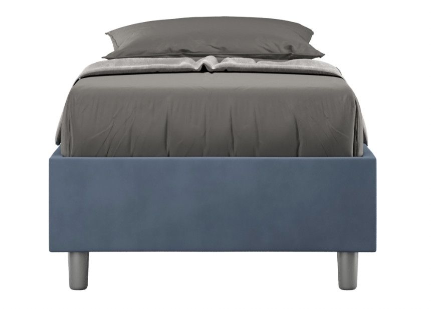 Cadre de lit 39 cm en microfibre Avika - Minimalisme et Modernité - Photo n°1