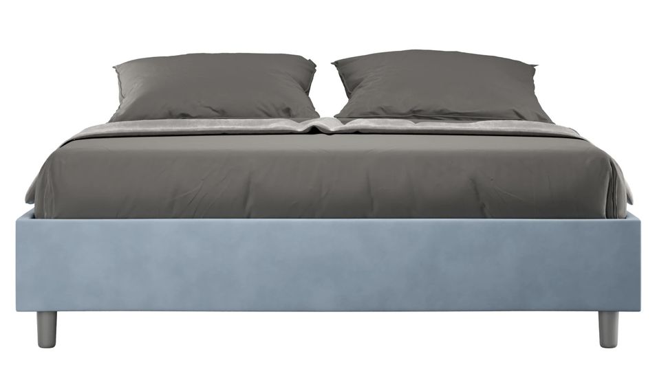 Cadre de lit 39 cm en microfibre Avika - Minimalisme et Modernité - Photo n°1