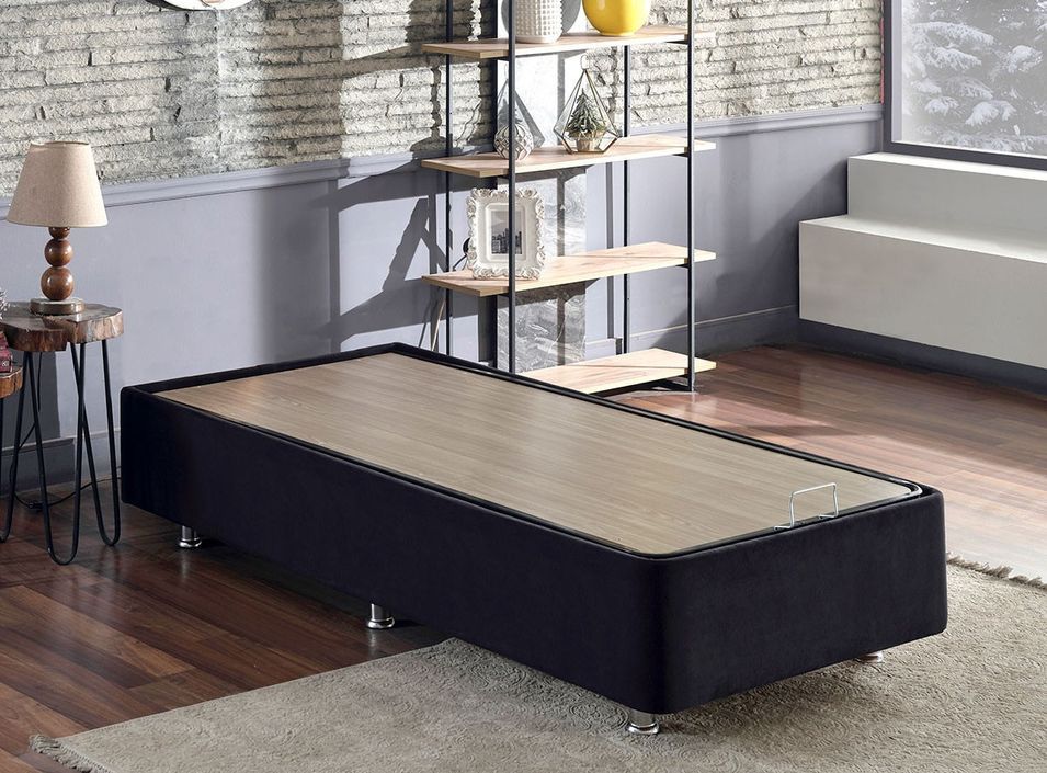 Cadre de lit avec coffre de rangement Rika - 6 tailles - Photo n°1