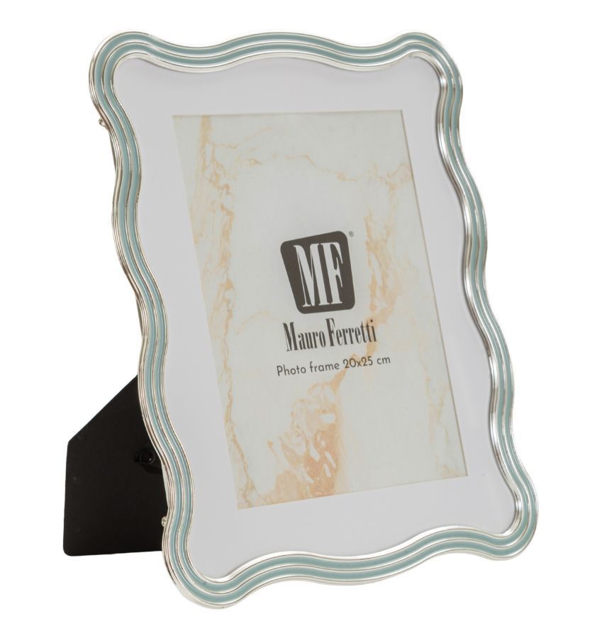 Cadre photo elizabeth bleu clair cm 22,7x1,3x27,6 (dimensions intérieures cm 20x25) - Photo n°1