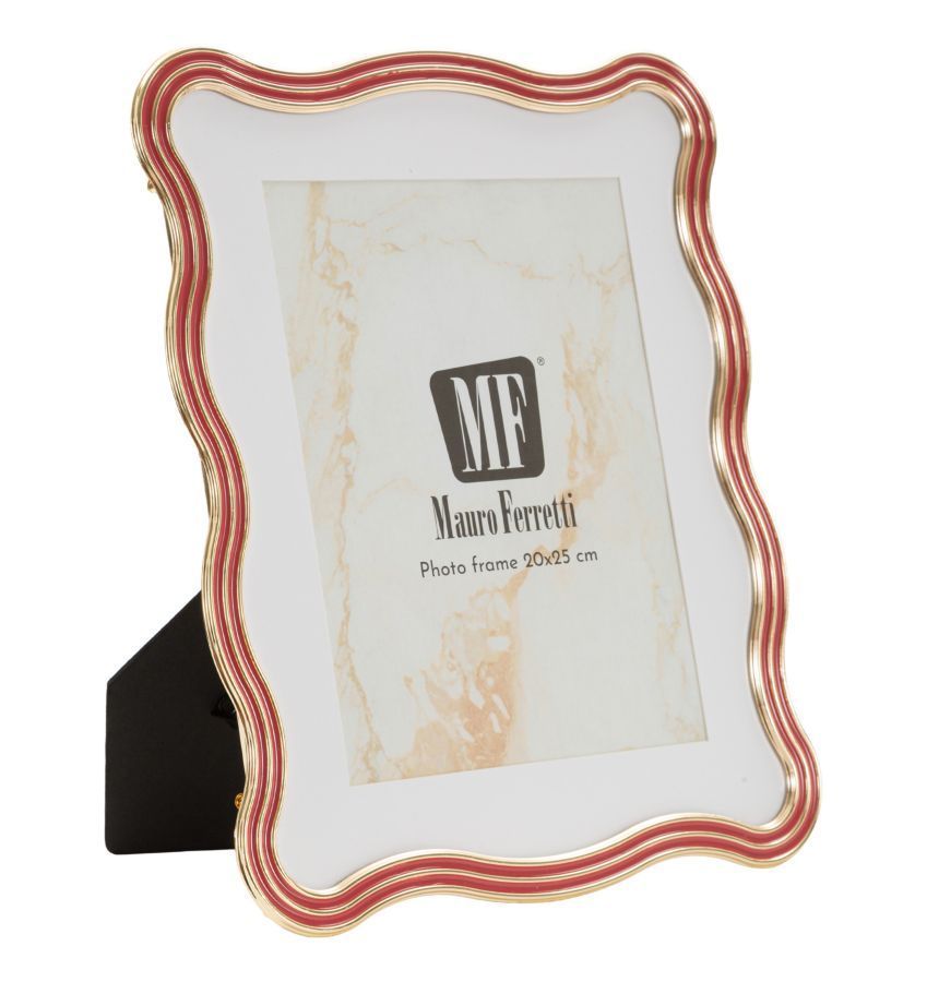 Cadre photo elizabeth rouge cm 22,7x1,3x27,6 (dimensions intérieures cm 20x25) - Photo n°1