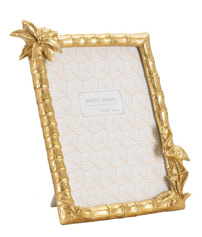 Cadre photo flamant rose 25x2,8x21 cm (taille de la photo intérieure 15x20 cm) - Photo n°1