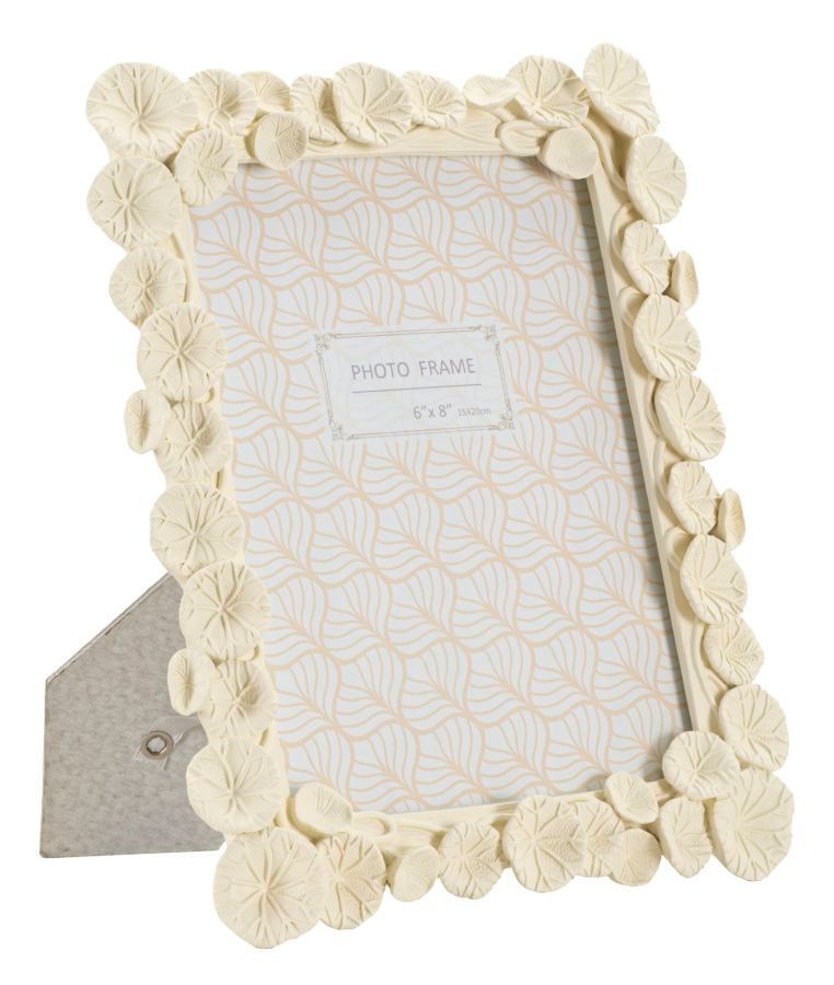 Cadre photo lotus cm 20,8x2x25,9 (taille de la photo intérieure cm 15x20) - Photo n°1