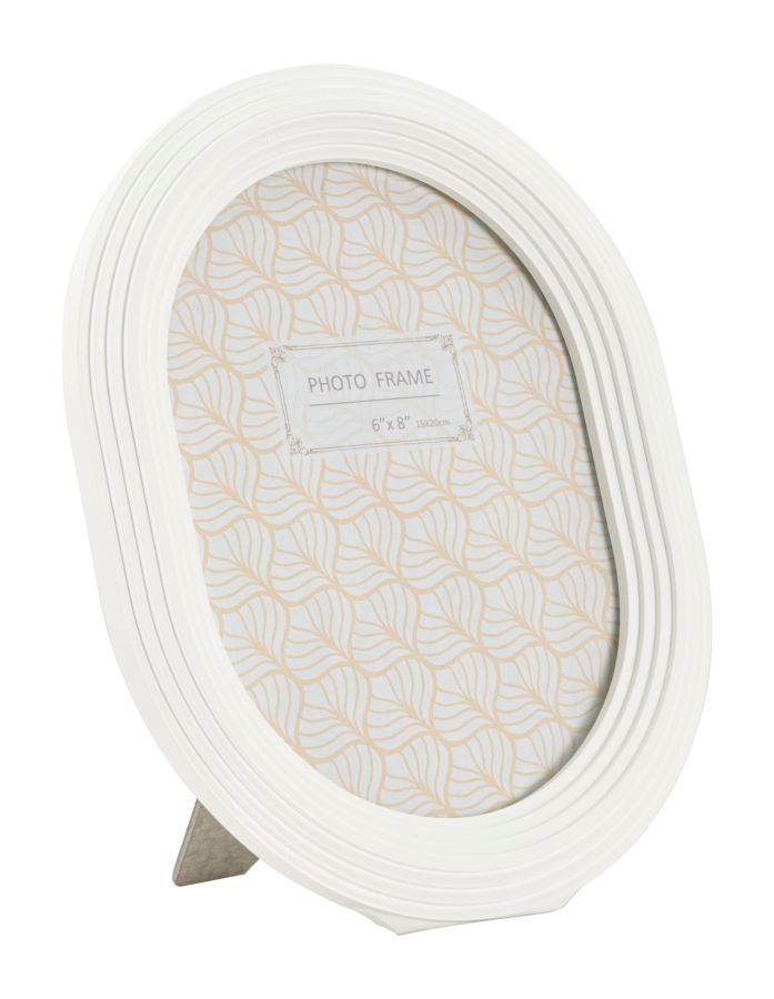 Cadre photo ovale 20x2x25 cm (taille de la photo intérieure 15x20 cm) - Photo n°1