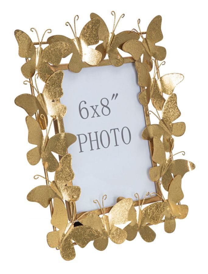 Cadre photo papillon glam 28 x 11,5 x 30,5 cm (dimensions intérieures 15 x 20 cm) - Photo n°1