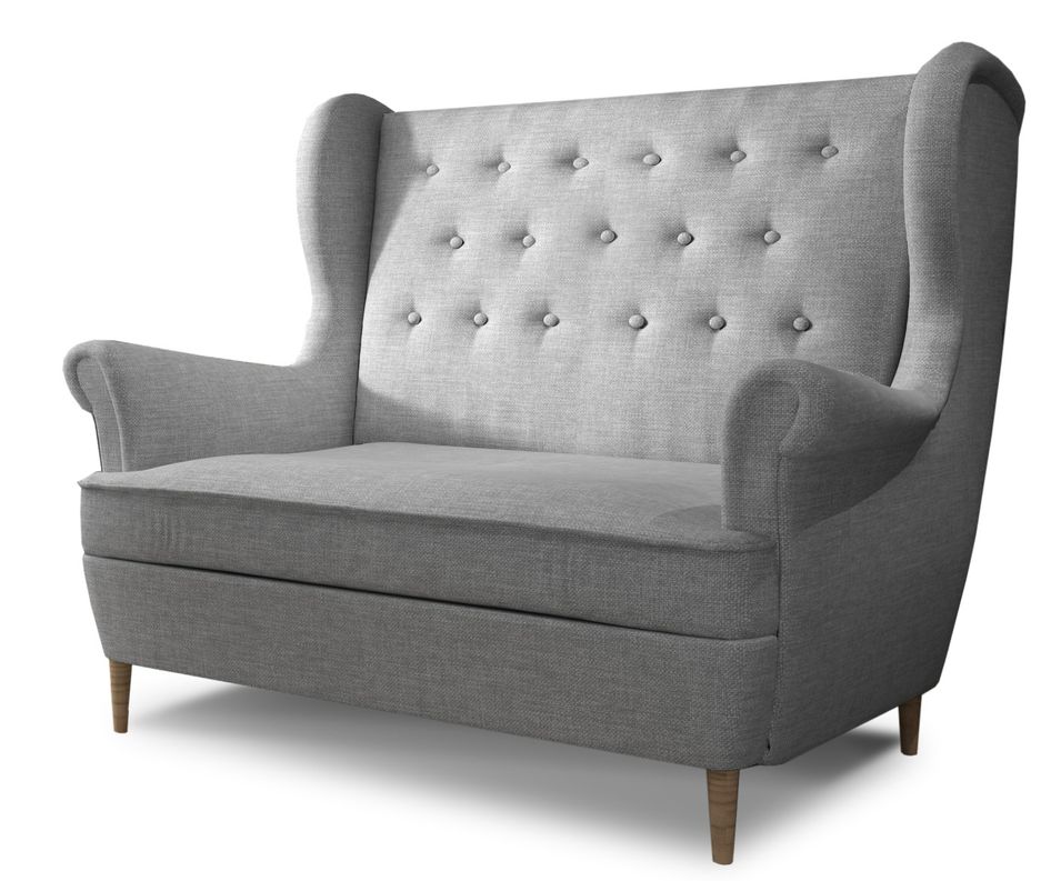 Canapé bergère LIZZI – Élégance rétro et confort absolu - Photo n°1