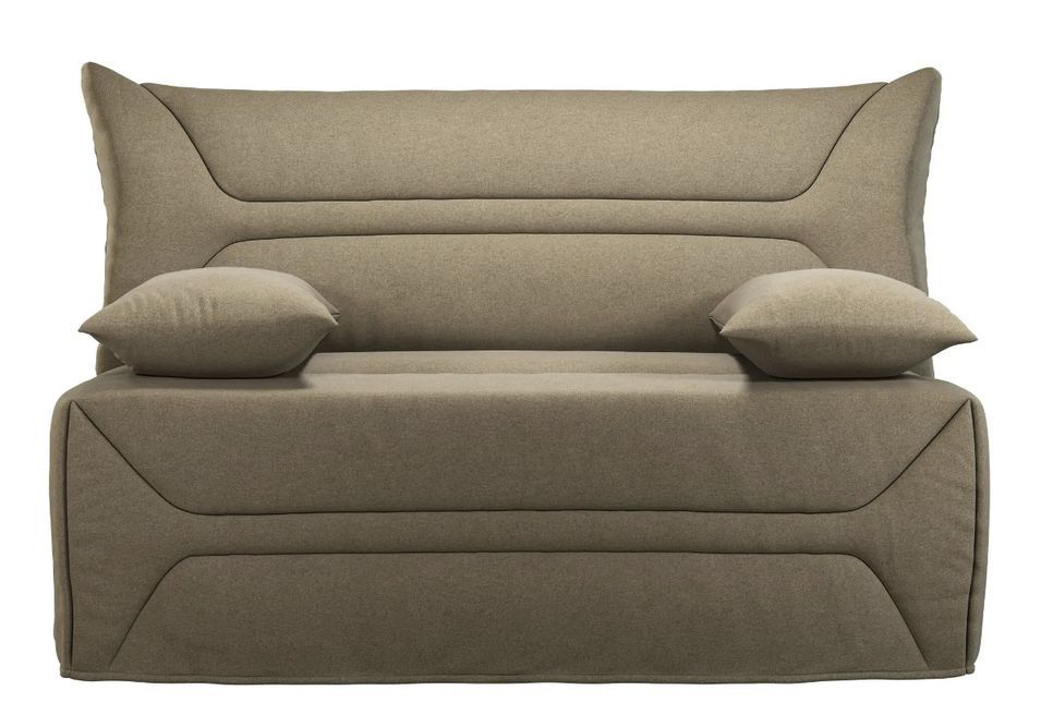 Canapé BZ Tissu matelas 12 cm 140x190 cm Zilo - Photo n°1